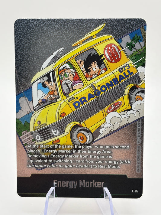 Dragon Ball Super Fusion World - Energy Marker E-75 Manga Booster FRENLY BRICKS - Open 7 Days