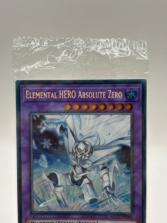 Yu-Gi-Oh! Elemental Hero Absolute Zero BLC1-EN004 Limited Edition Sealed FRENLY BRICKS - Open 7 Days