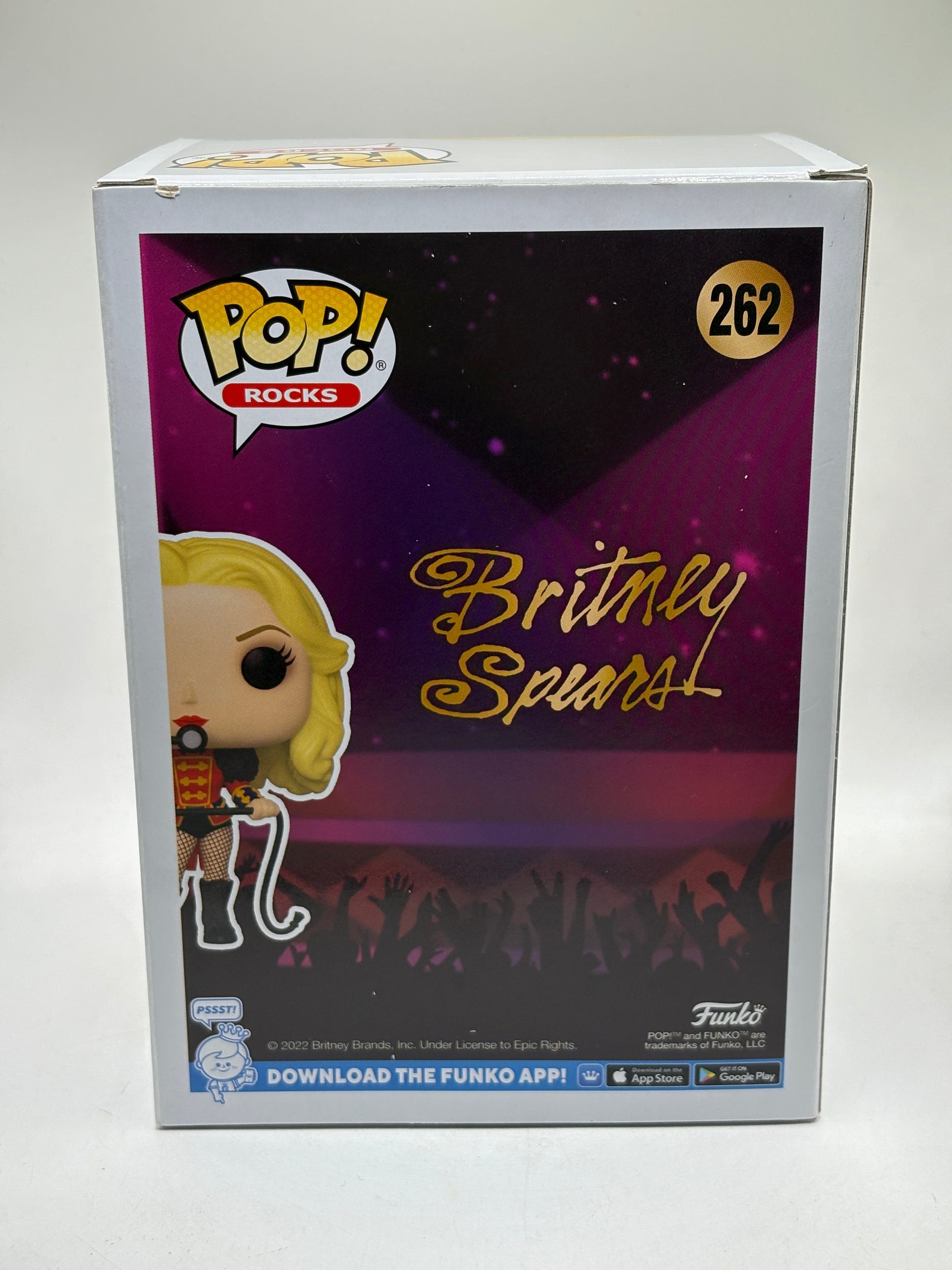 Funko POP! Rocks Britney Spears #262 Britney Spears Vinyl Figure FRENLY BRICKS - Open 7 Days image 9