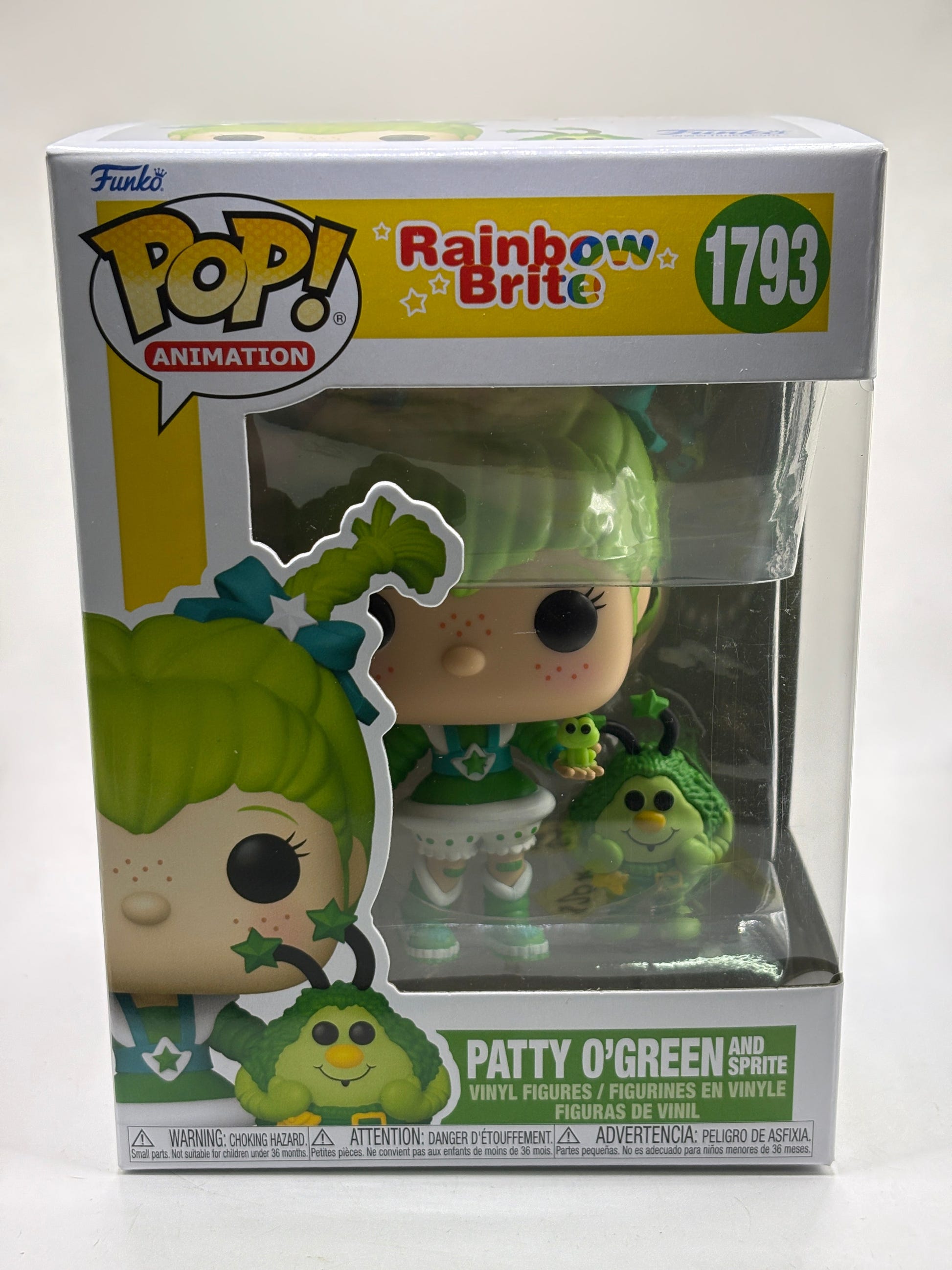 Funko POP! Animation Rainbow Brite #1793 Patty O’Green and Sprite FRENLY BRICKS - Open 7 Days image 1