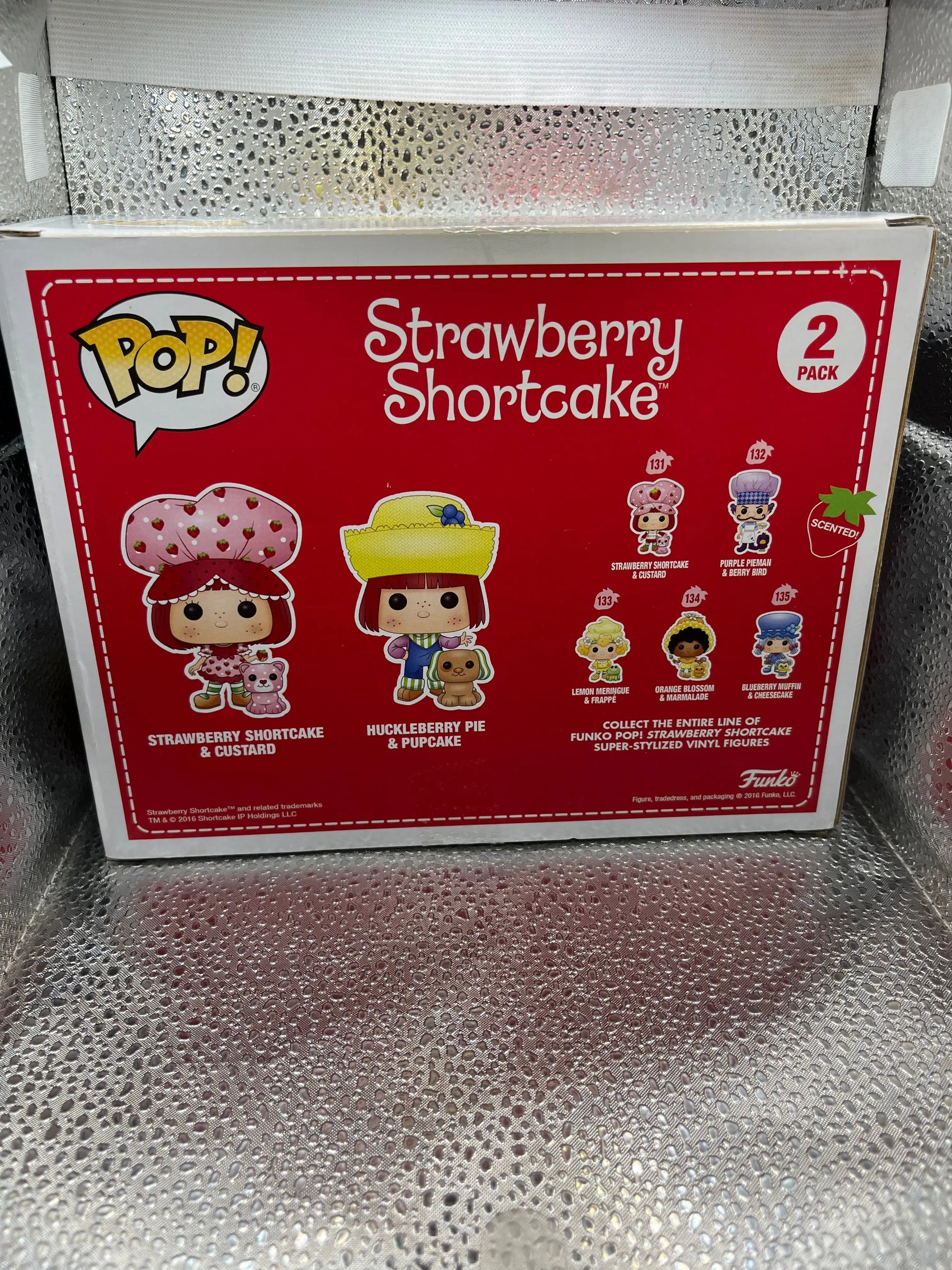 Funko POP - Strawberry Shortcake - Strawberry Shortcake & Custard, Huckleberry & Pupcake  (Scented) 2Pack FRENLY BRICKS - Open 7 Days