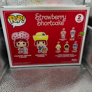 Funko POP - Strawberry Shortcake - Strawberry Shortcake & Custard, Huckleberry & Pupcake  (Scented) 2Pack FRENLY BRICKS - Open 7 Days