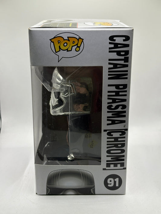 Funko POP! Star Wars Smugglers Bounty #91 Captain Phasma Chrome FRENLY BRICKS - Open 7 Days