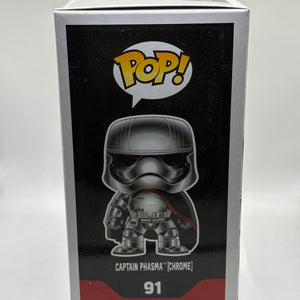 Funko POP! Star Wars Smugglers Bounty #91 Captain Phasma Chrome FRENLY BRICKS - Open 7 Days