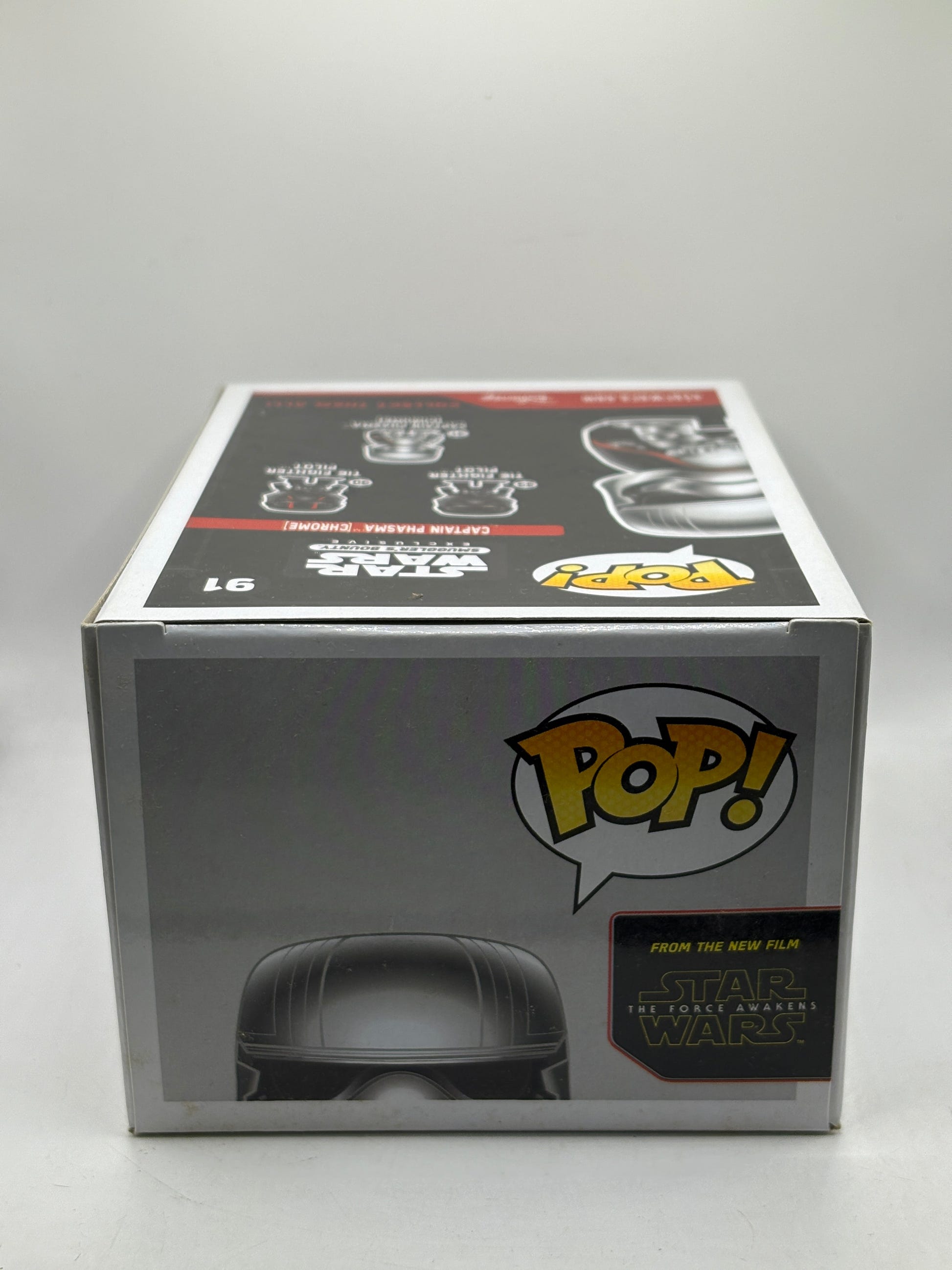 Funko POP! Star Wars Smugglers Bounty #91 Captain Phasma Chrome FRENLY BRICKS - Open 7 Days image 5