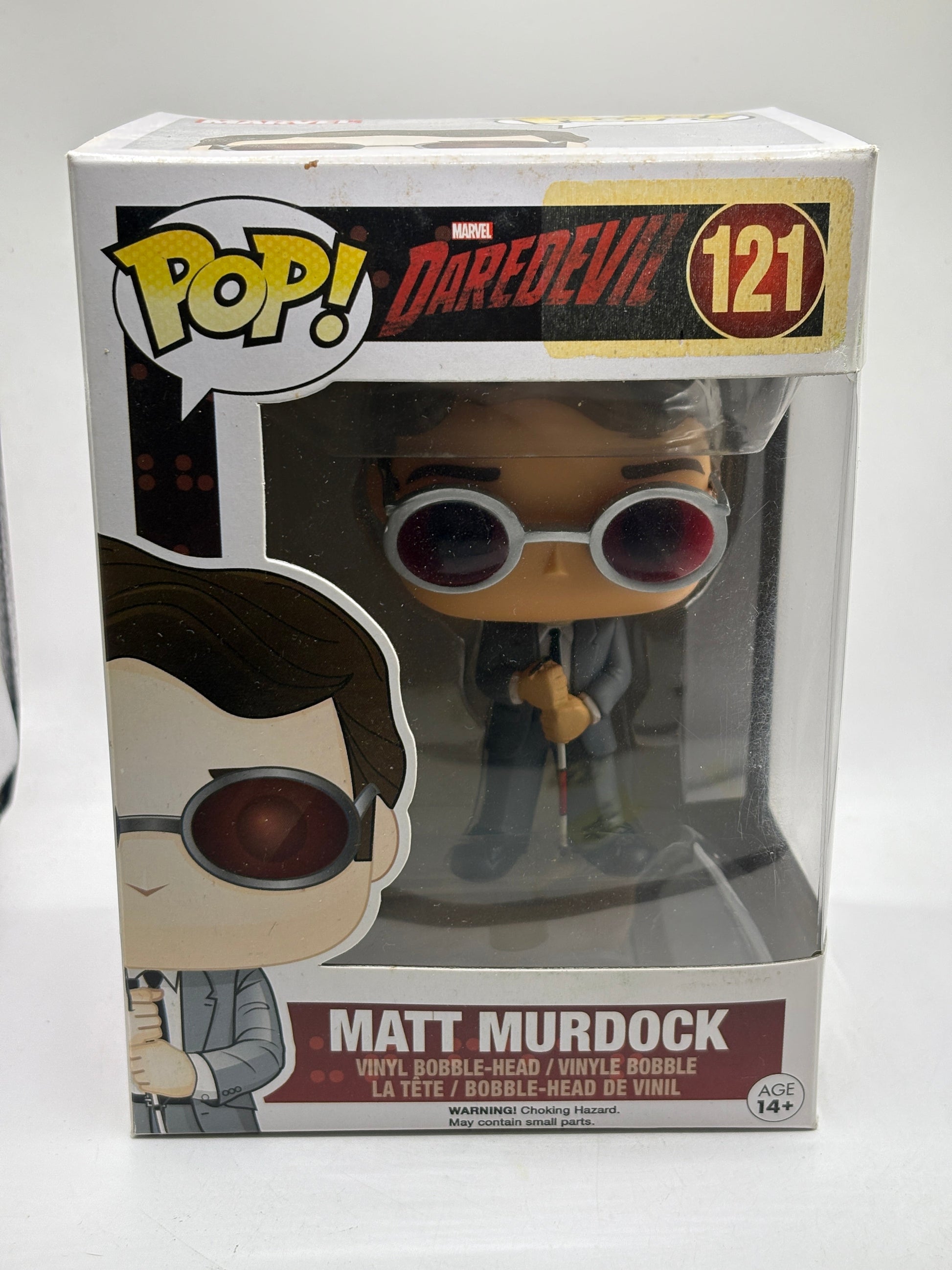 Funko POP! Marvel Daredevil #121 Matt Murdock Vinyl Bobble-Head FRENLY BRICKS - Open 7 Days