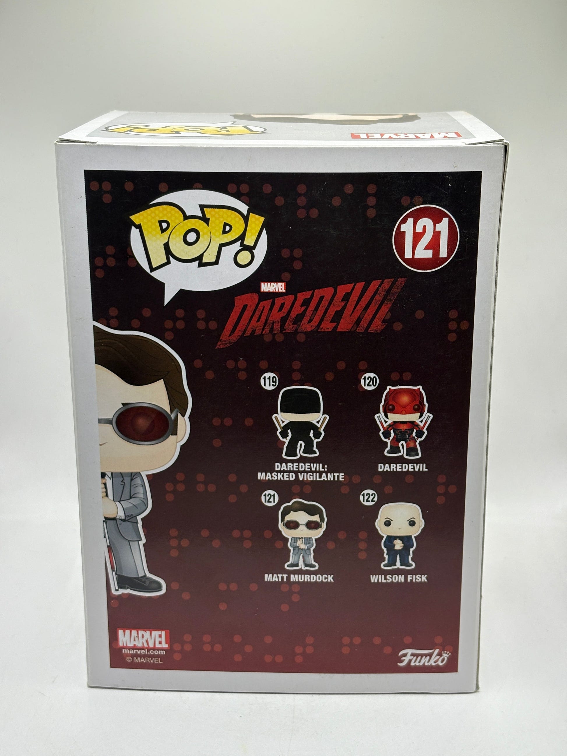 Funko POP! Marvel Daredevil #121 Matt Murdock Vinyl Bobble-Head, photo 3 image 3