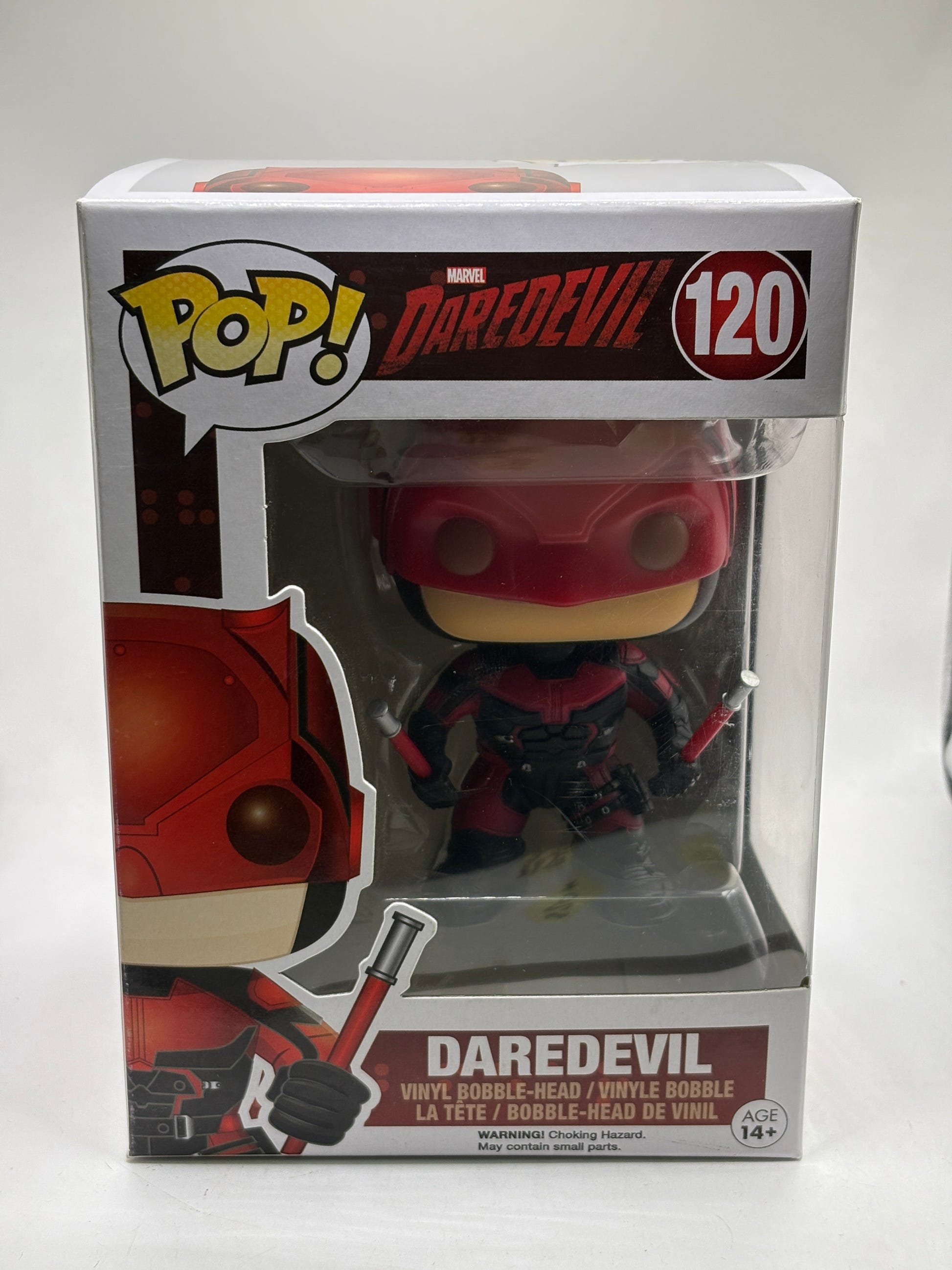 Funko POP! Marvel Daredevil #120 Daredevil Vinyl Bobble-Head FRENLY BRICKS - Open 7 Days image 7