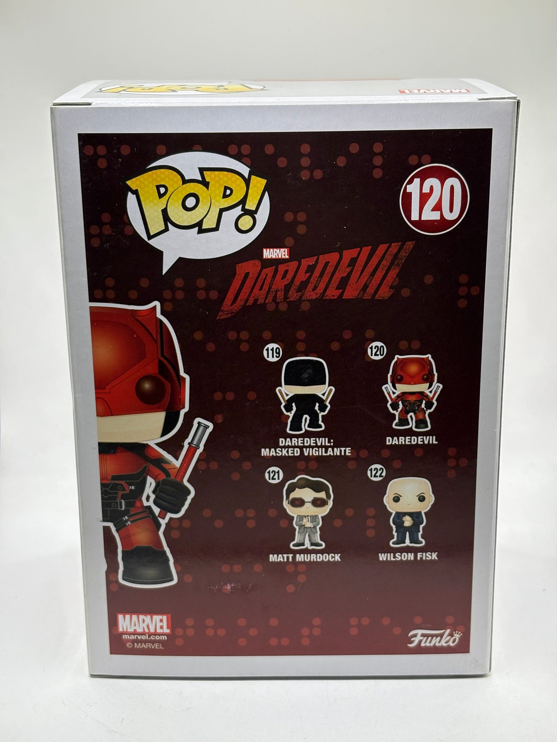 Funko POP! Marvel Daredevil #120 Daredevil Vinyl Bobble-Head FRENLY BRICKS - Open 7 Days image 3
