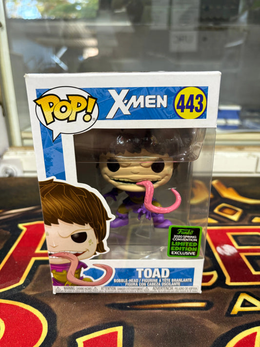 Funko Pop! 443 X-Men TOAD Vinyl Figure New 2020 Spring Convention Exclusive FRENLY BRICKS - Open 7 Days