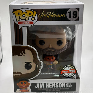Funko POP! Icons Jim Henson #19 Jim Henson with Ernie Special Edition FRENLY BRICKS - Open 7 Days