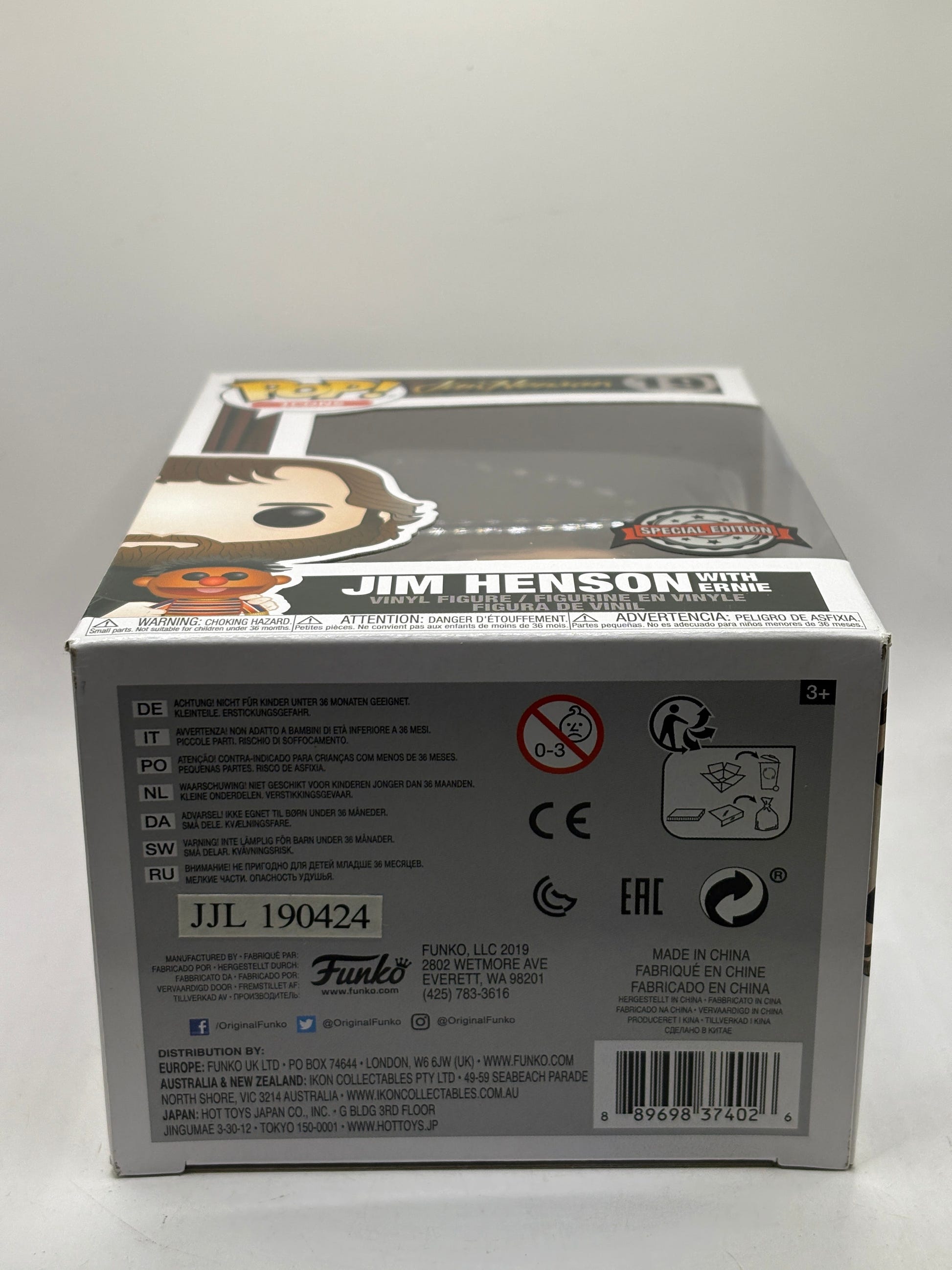 Funko POP! Icons Jim Henson #19 Jim Henson with Ernie Special Edition FRENLY BRICKS - Open 7 Days image 6