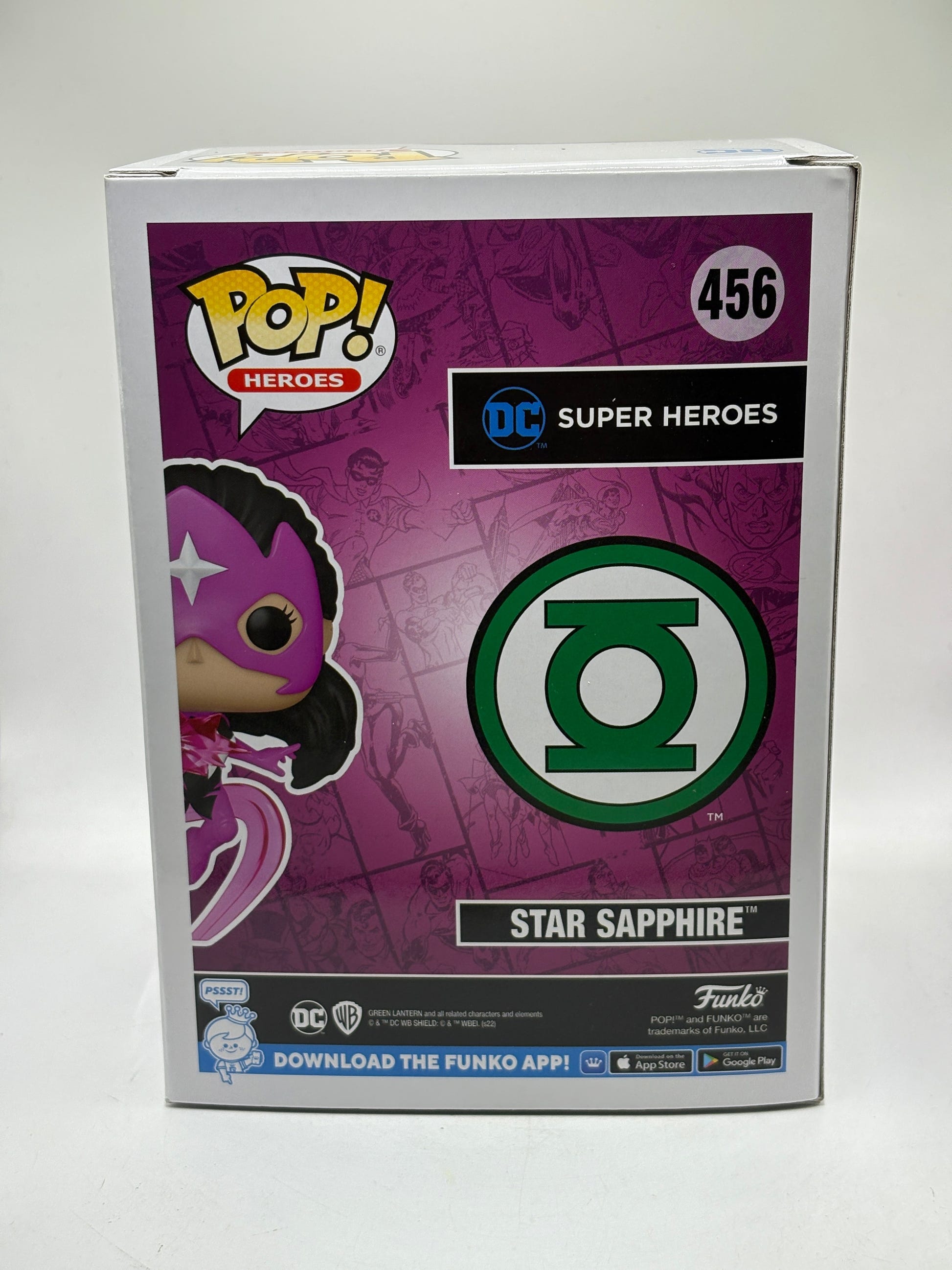 Funko POP! Heroes Green Lanterns #456 Star Sapphire 2022 Fall Convention, photo 3 image 3