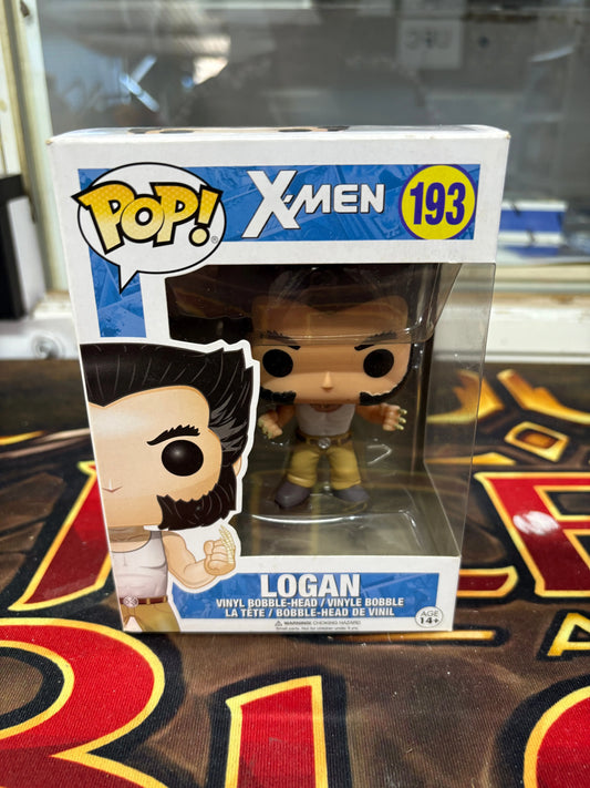 Funko POP! X-Men #193 Logan FRENLY BRICKS - Open 7 Days