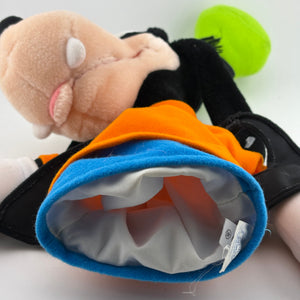 Vintage Walt Disney Applause GOOFY Stuffed Animal Plush Hand Puppet FRENLY BRICKS - Open 7 Days