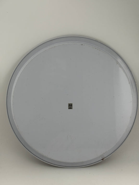1986 Disney Tokyo Disneyland Metal Tin Plate Mickey Mouse RARE FRENLY BRICKS - Open 7 Days