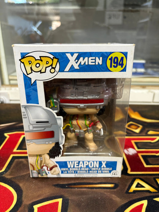 Funko POP! X-Men #194 Weapon X FRENLY BRICKS - Open 7 Days