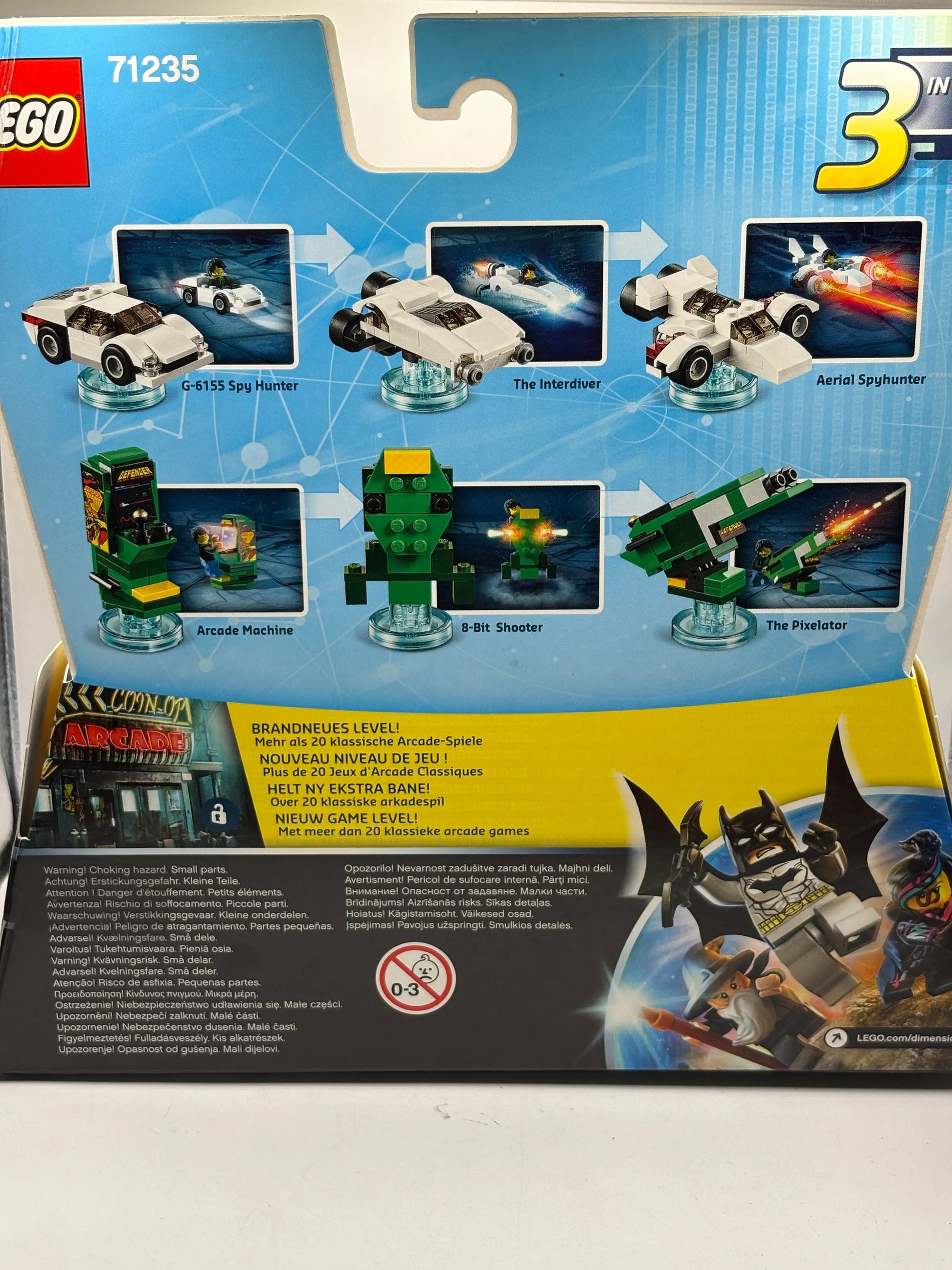 Lego Dimensions Level Pack 71235 Midway Arcade New Sealed FRENLY BRICKS - Open 7 Days