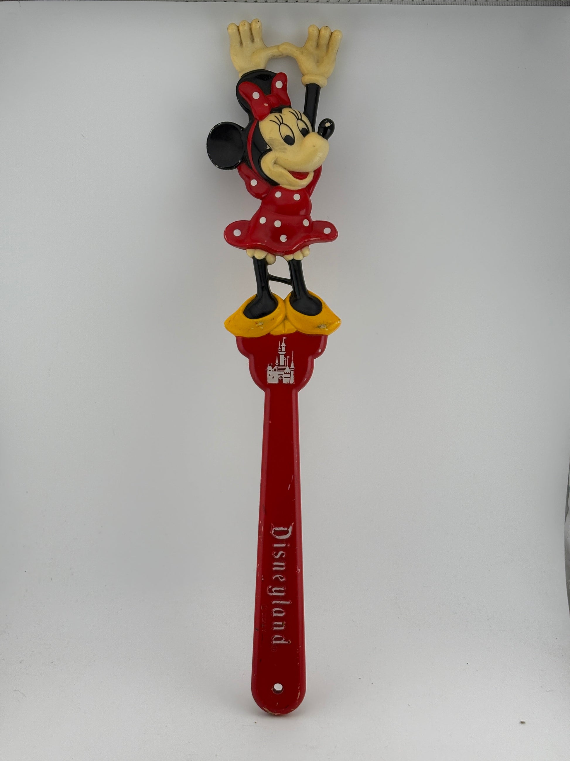 Vintage Walt Disney World Minnie Mouse Back Scratcher 15 " Long Disneyland FRENLY BRICKS - Open 7 Days