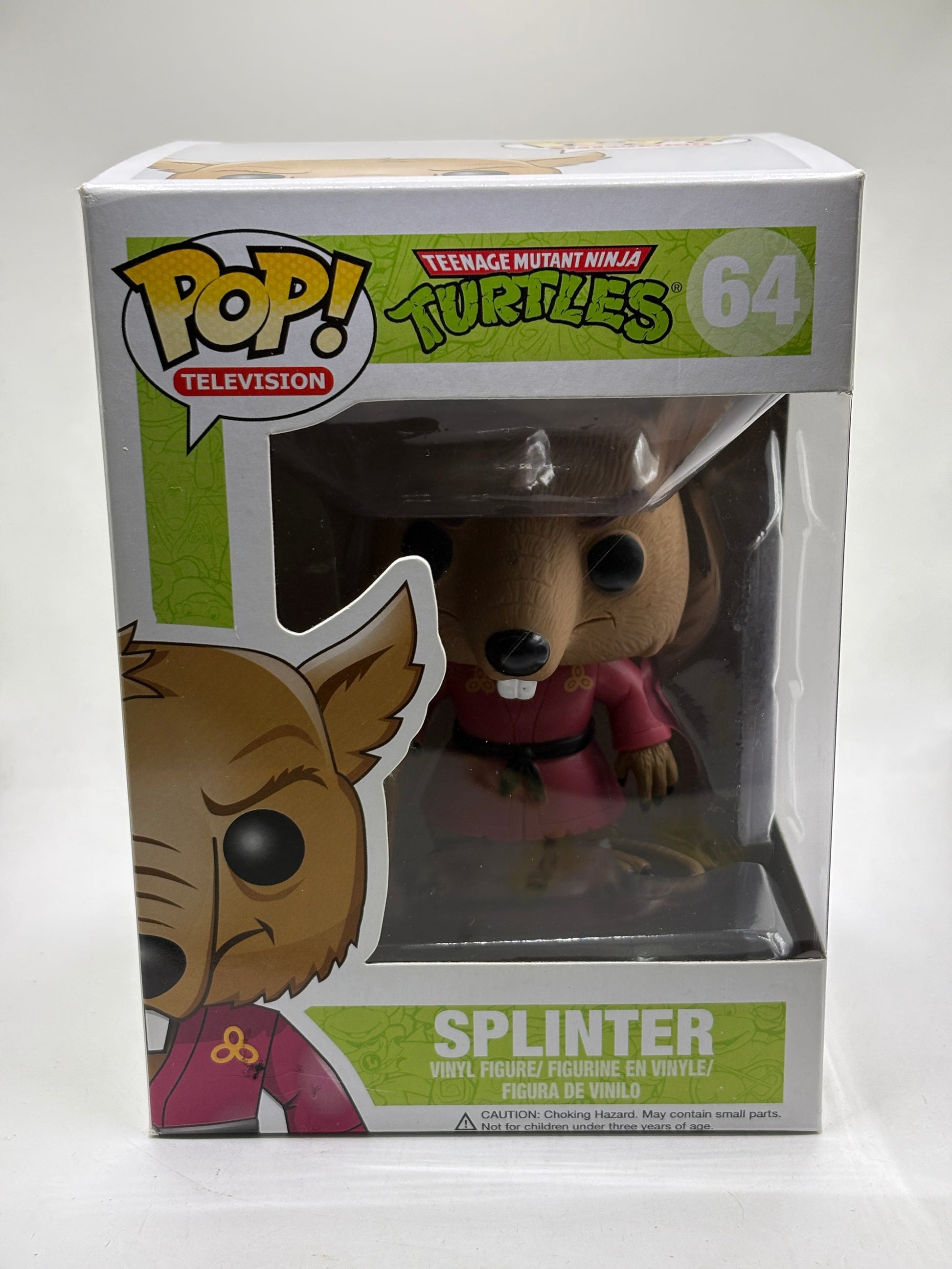 Funko POP! Television TMNT #64 Splinter Vinyl Figure 2013 image 1