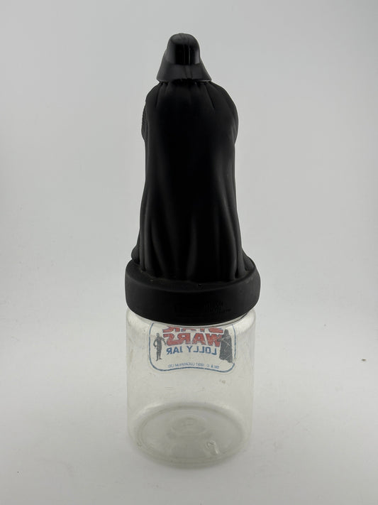 Vintage Star Wars Darth Vader Lolly Jar  1997 Lucas Films RARE FRENLY BRICKS - Open 7 Days