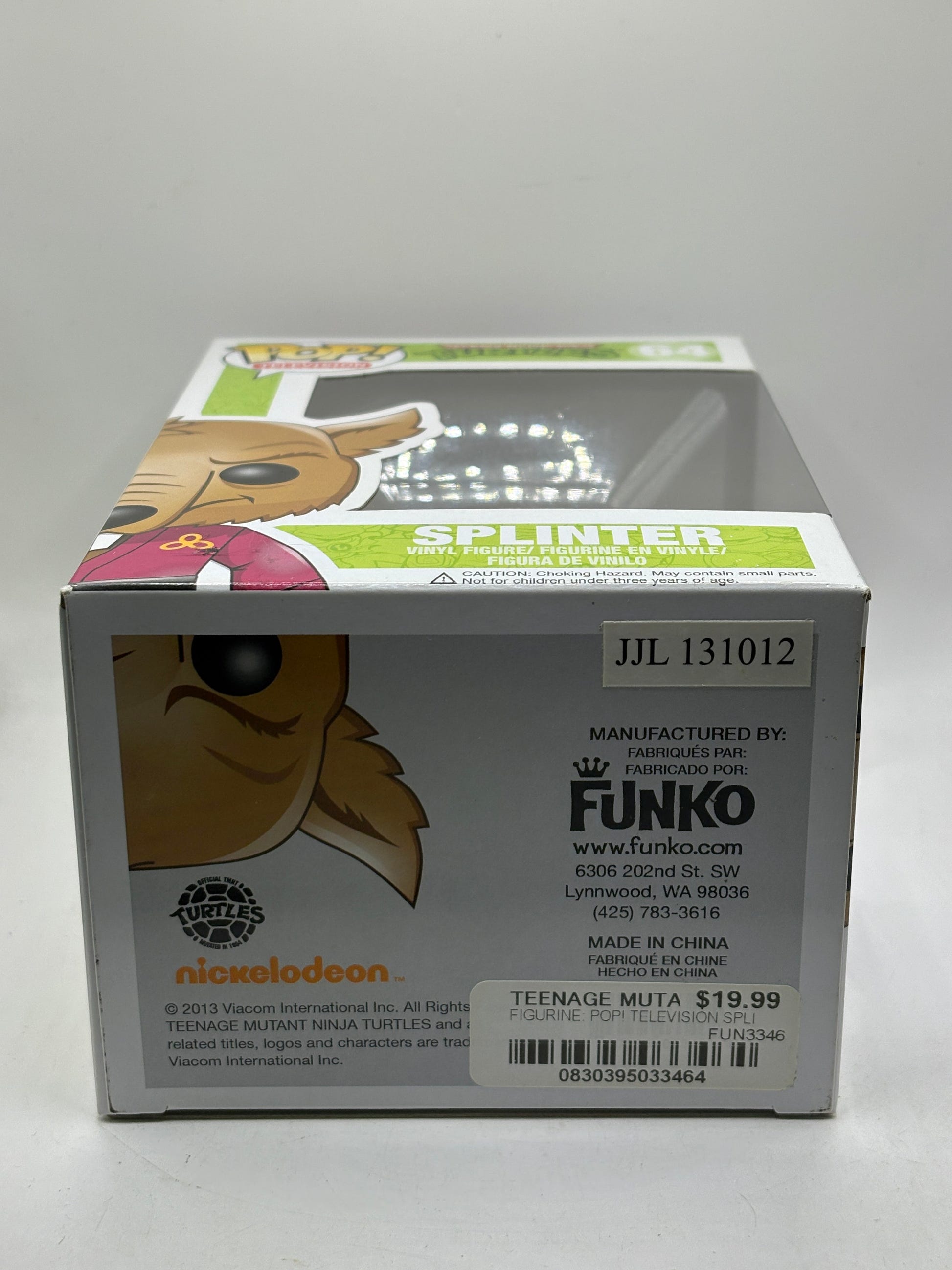 Funko POP! Television TMNT #64 Splinter Vinyl Figure 2013, photo 6 image 6