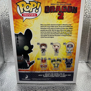 Funko POP Movies - How to Train your Dragon 2 - Toothless (Hot Topic Metallic Exclusive) FRENLY BRICKS - Open 7 Days