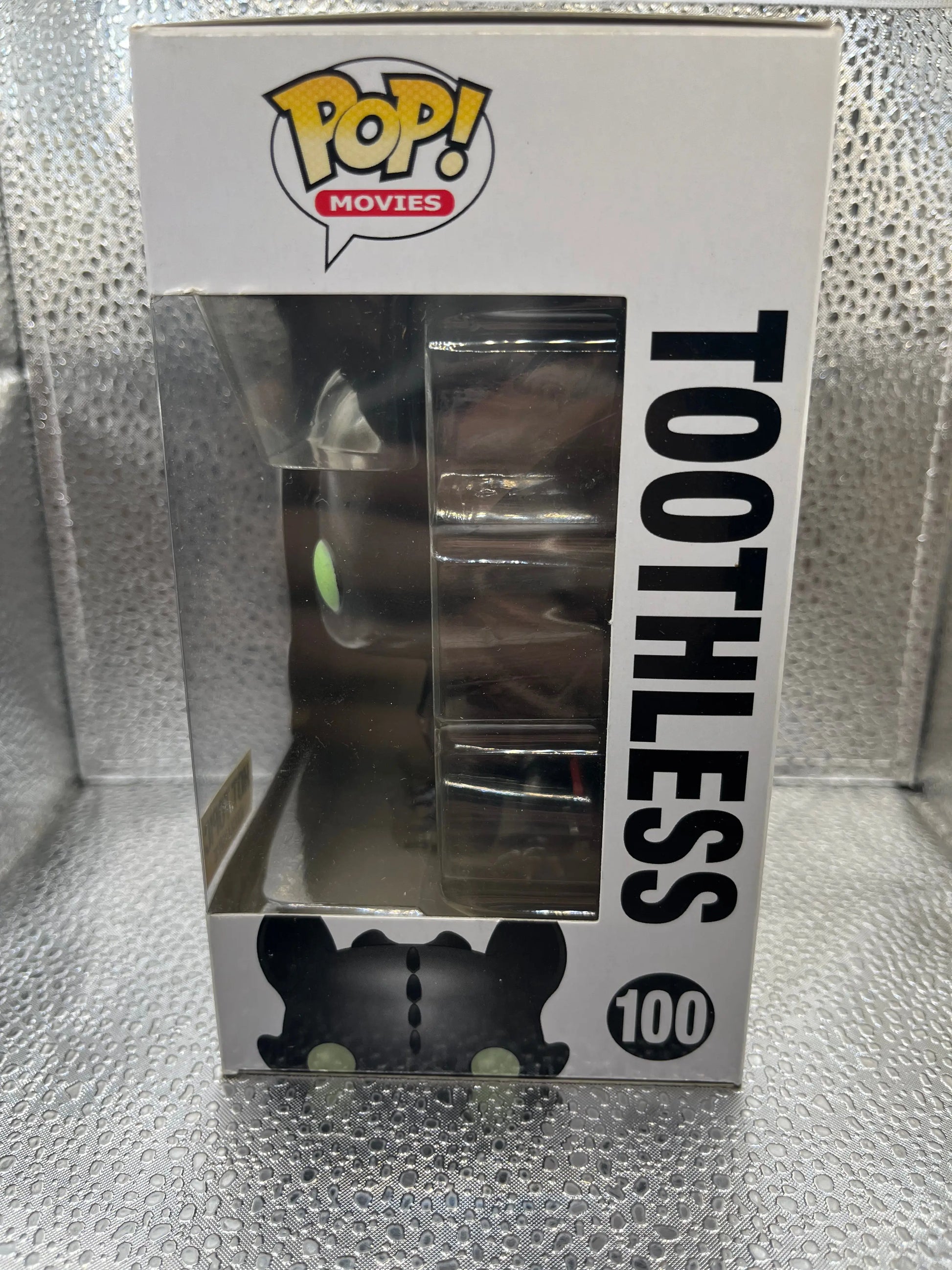 Funko POP Movies - How to Train your Dragon 2 - Toothless (Hot Topic Metallic Exclusive) FRENLY BRICKS - Open 7 Days