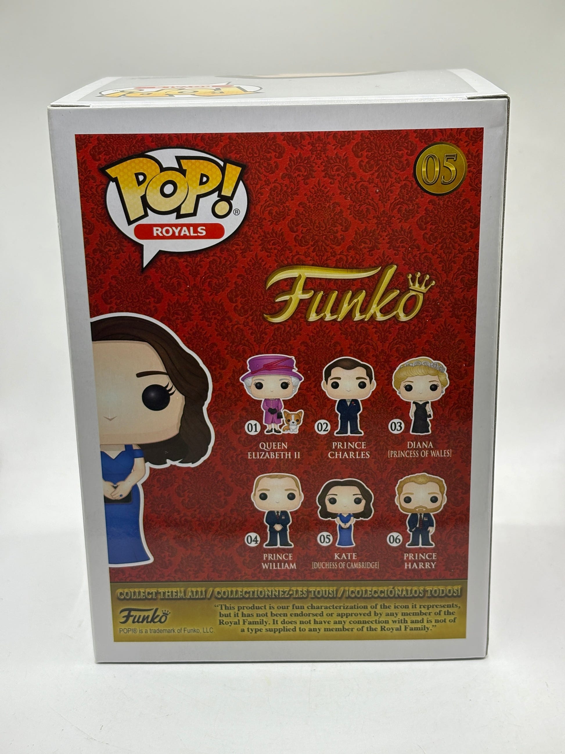 Funko POP! Royals #05 Kate [Duchess of Cambridge] Vinyl Figure, photo 3 image 3