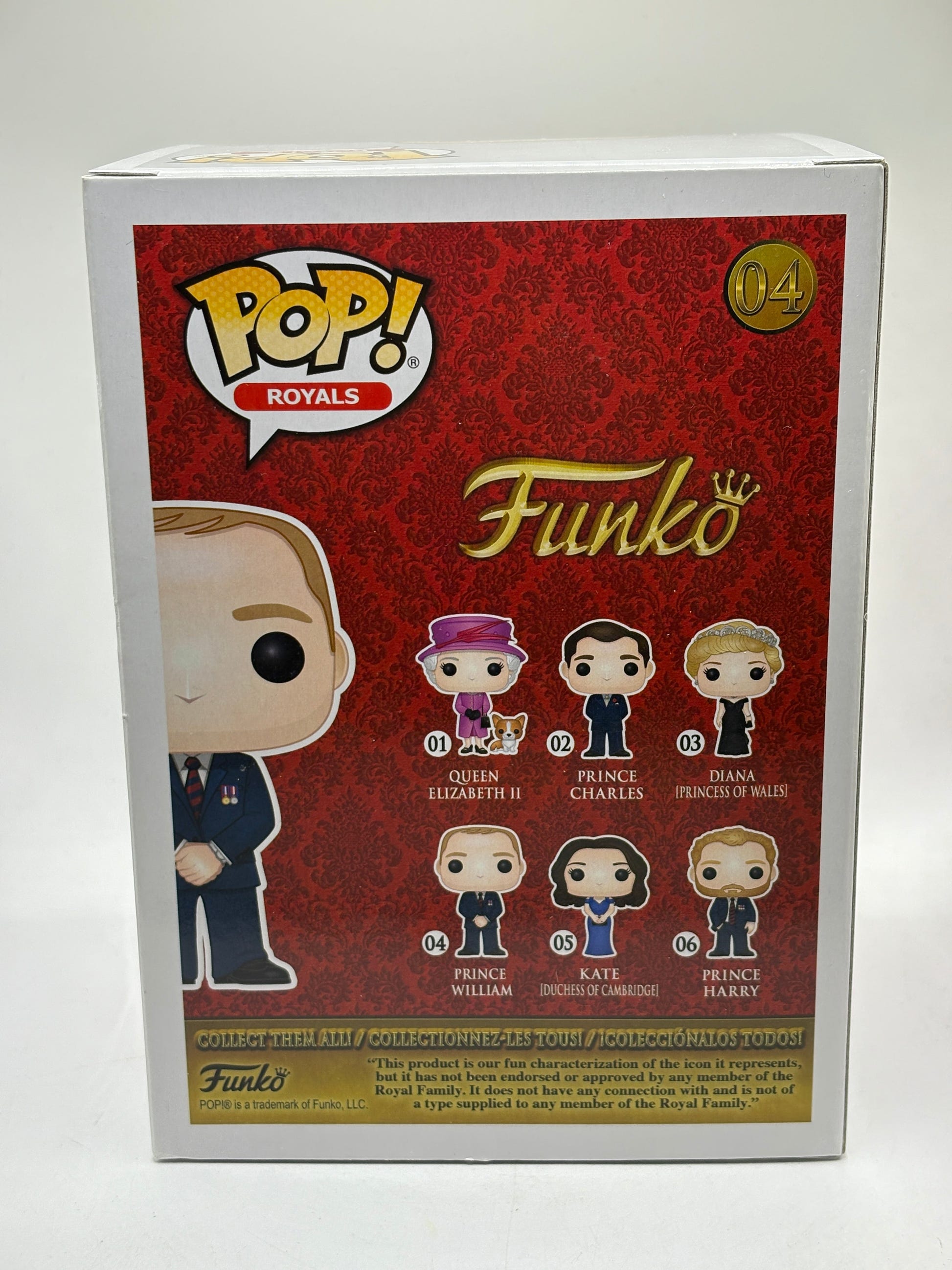 Funko POP! Royals #04 Prince William Vinyl Figure, photo 3 image 3