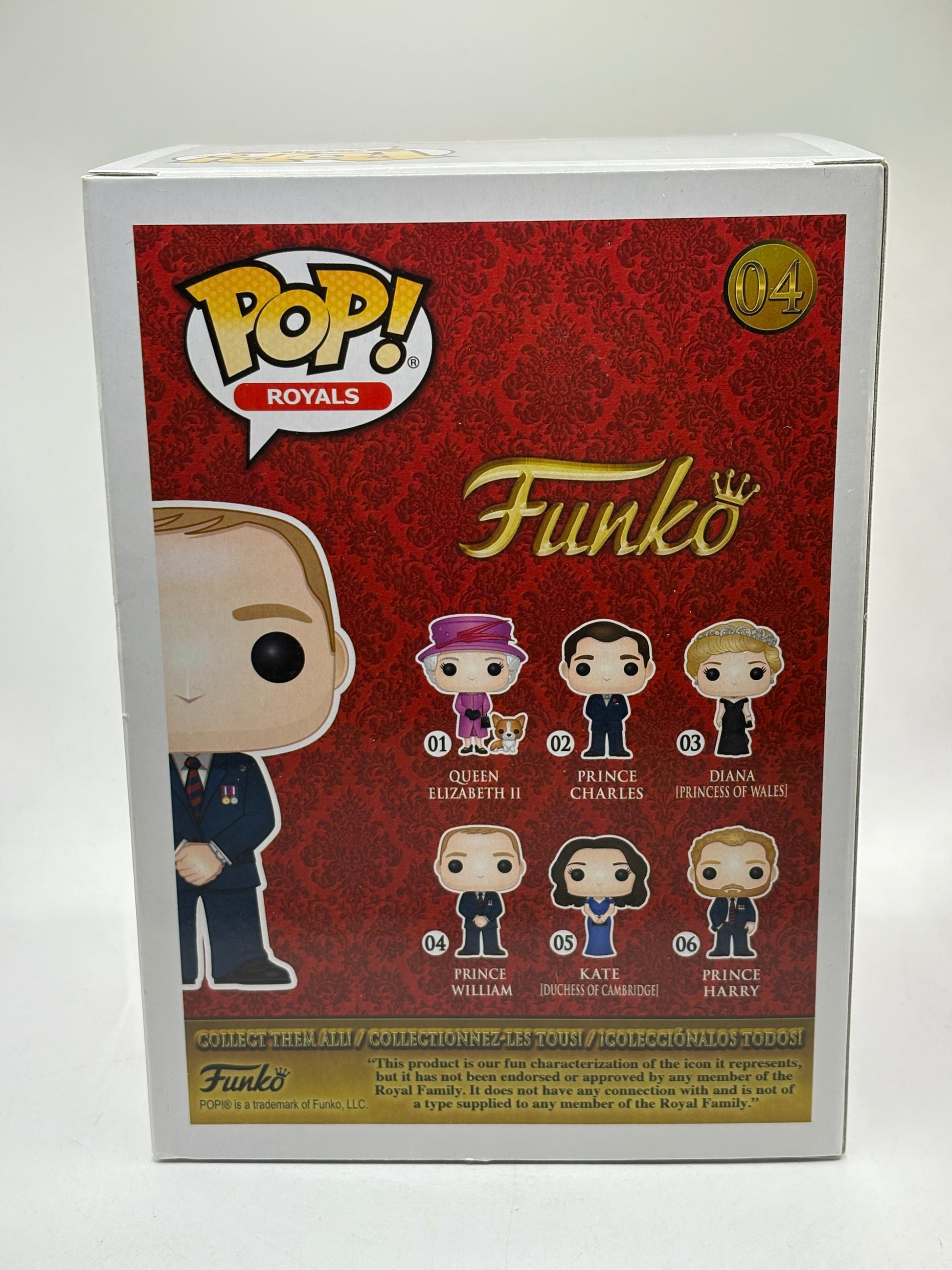 Funko POP! Royals #04 Prince William Vinyl Figure FRENLY BRICKS - Open 7 Days