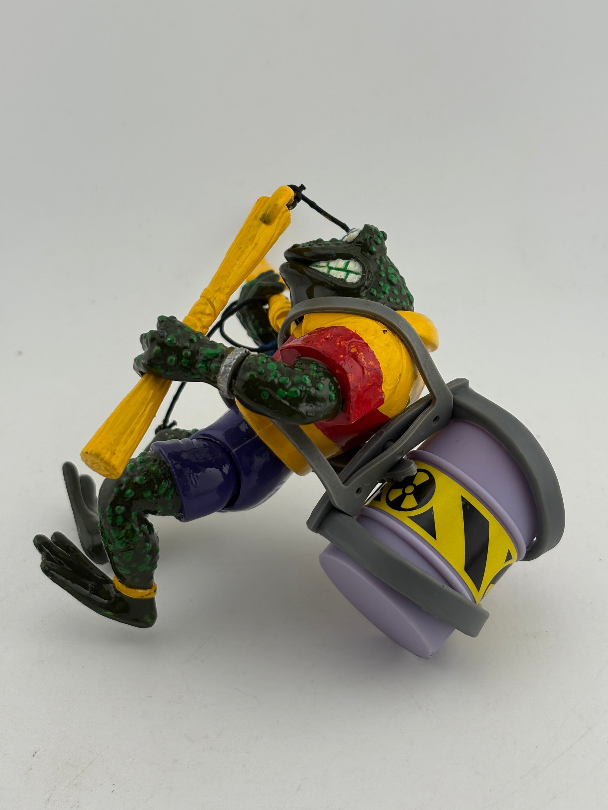 Vintage TMNT 1989 Genghis Frog Action Figure Teenage Mutant Ninja Turtles Custom FRENLY BRICKS - Open 7 Days