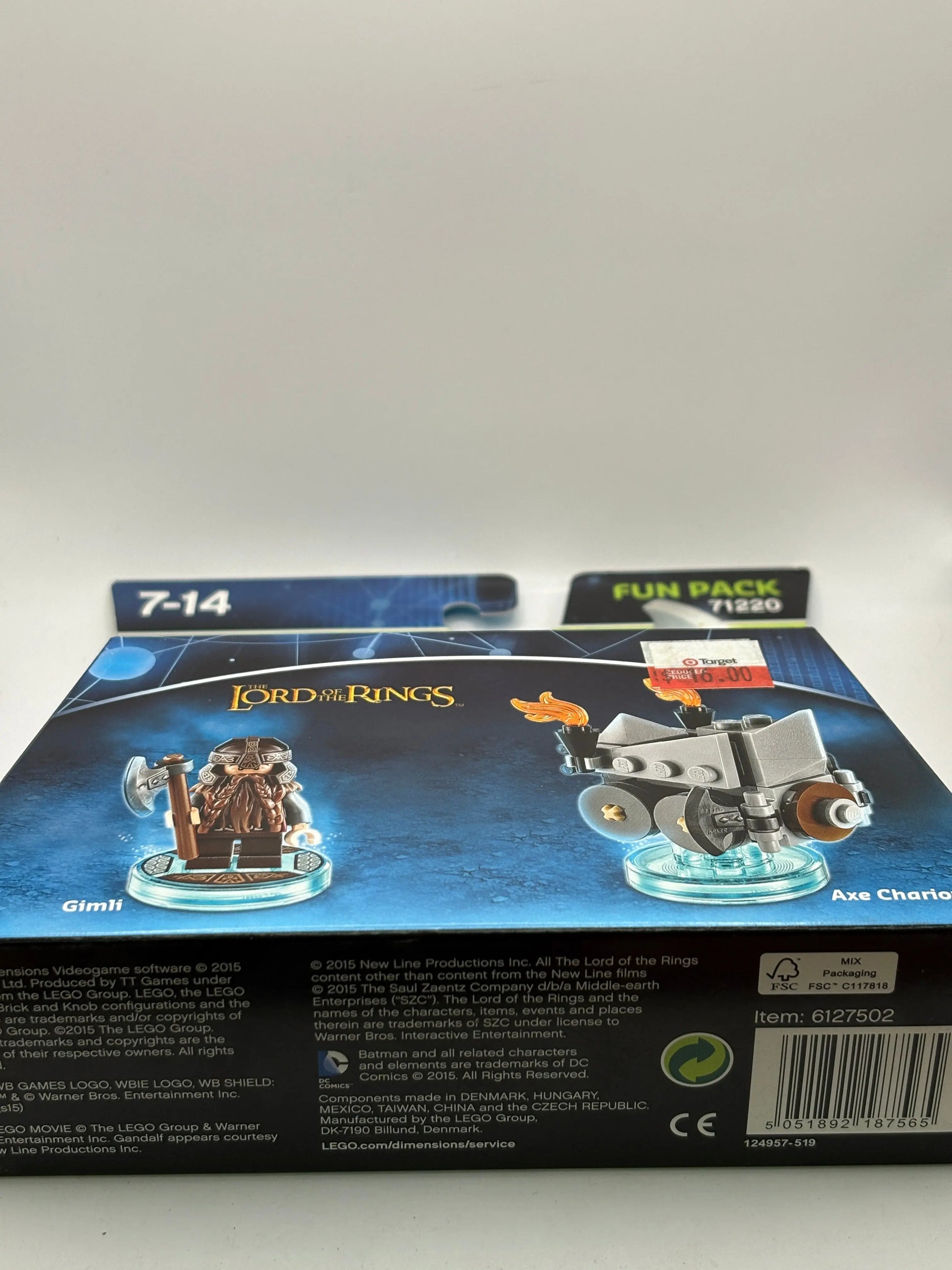 Lego Dimensions Fun Pack 71220 The Lord of the Rings New & Sealed FRENLY BRICKS - Open 7 Days