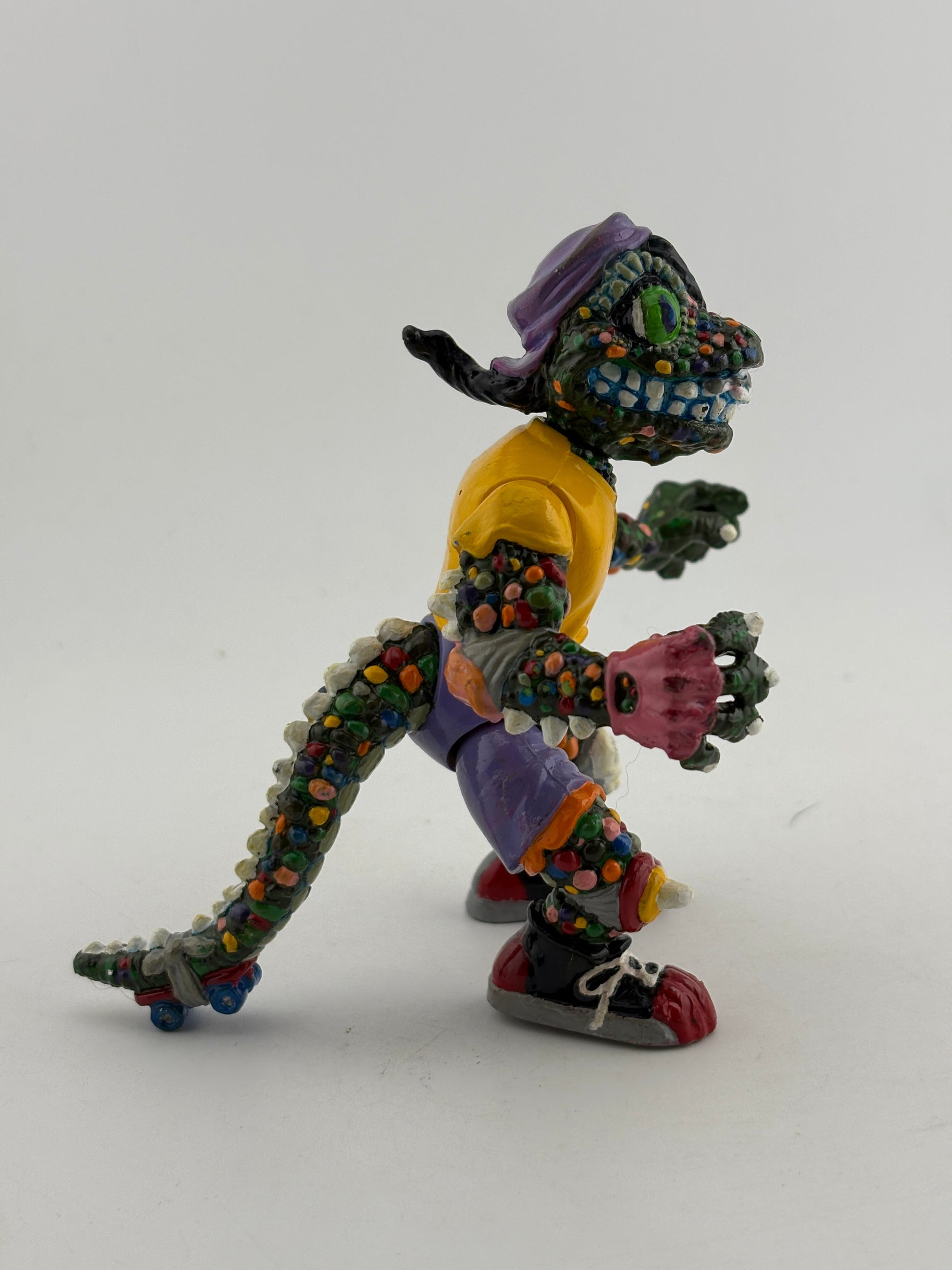 1990 Mondo Gecko Teenage Mutant Ninja Turtles Vintage Action Figure TMNT Custom FRENLY BRICKS - Open 7 Days