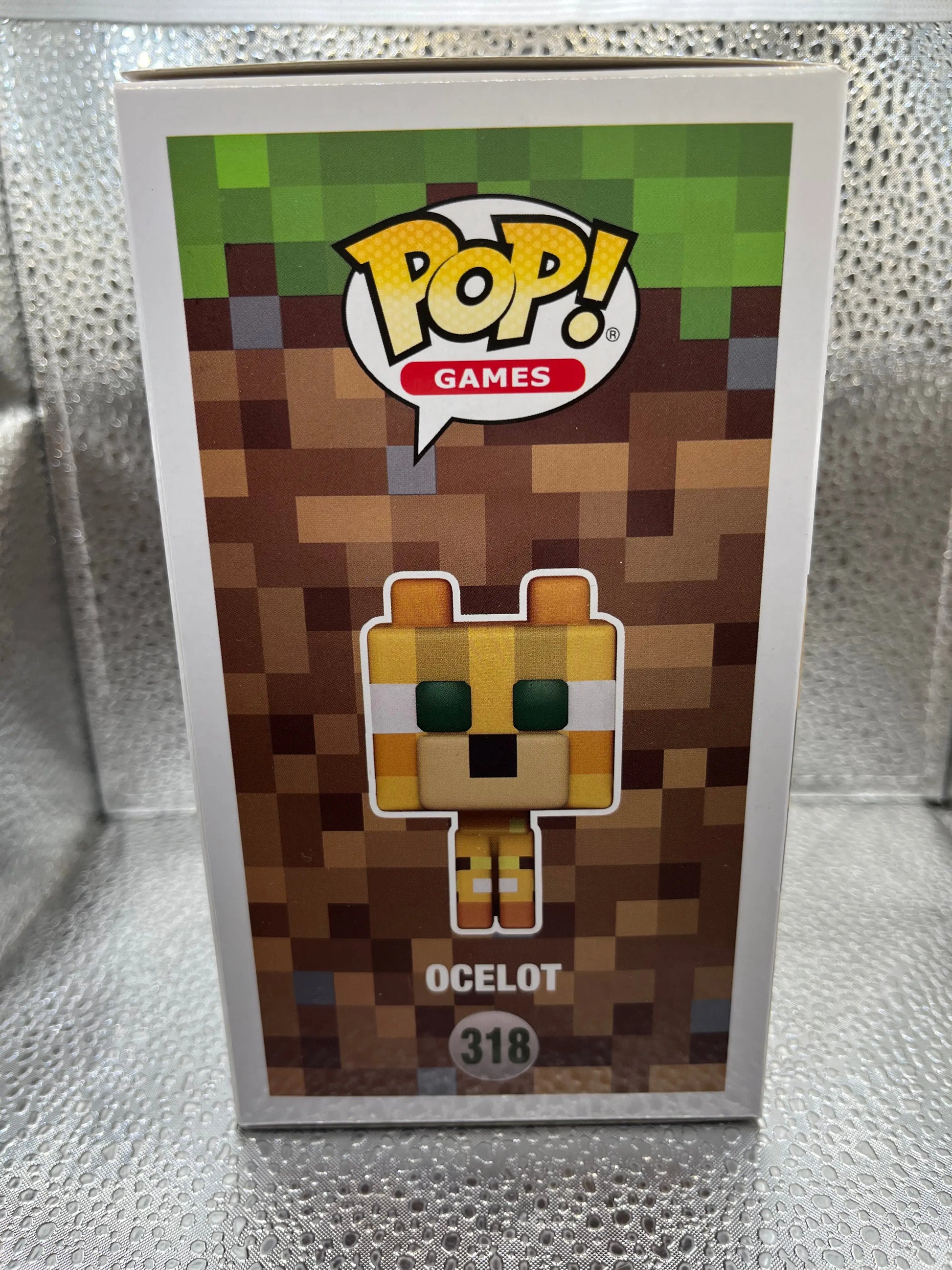 Funko POP Games - Minecraft - Ocelot #318 FRENLY BRICKS - Open 7 Days