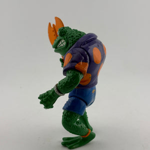 Vintage TMNT 1989 Genghis Frog Action Figure Teenage Mutant Ninja Turtles Custom 2 FRENLY BRICKS - Open 7 Days