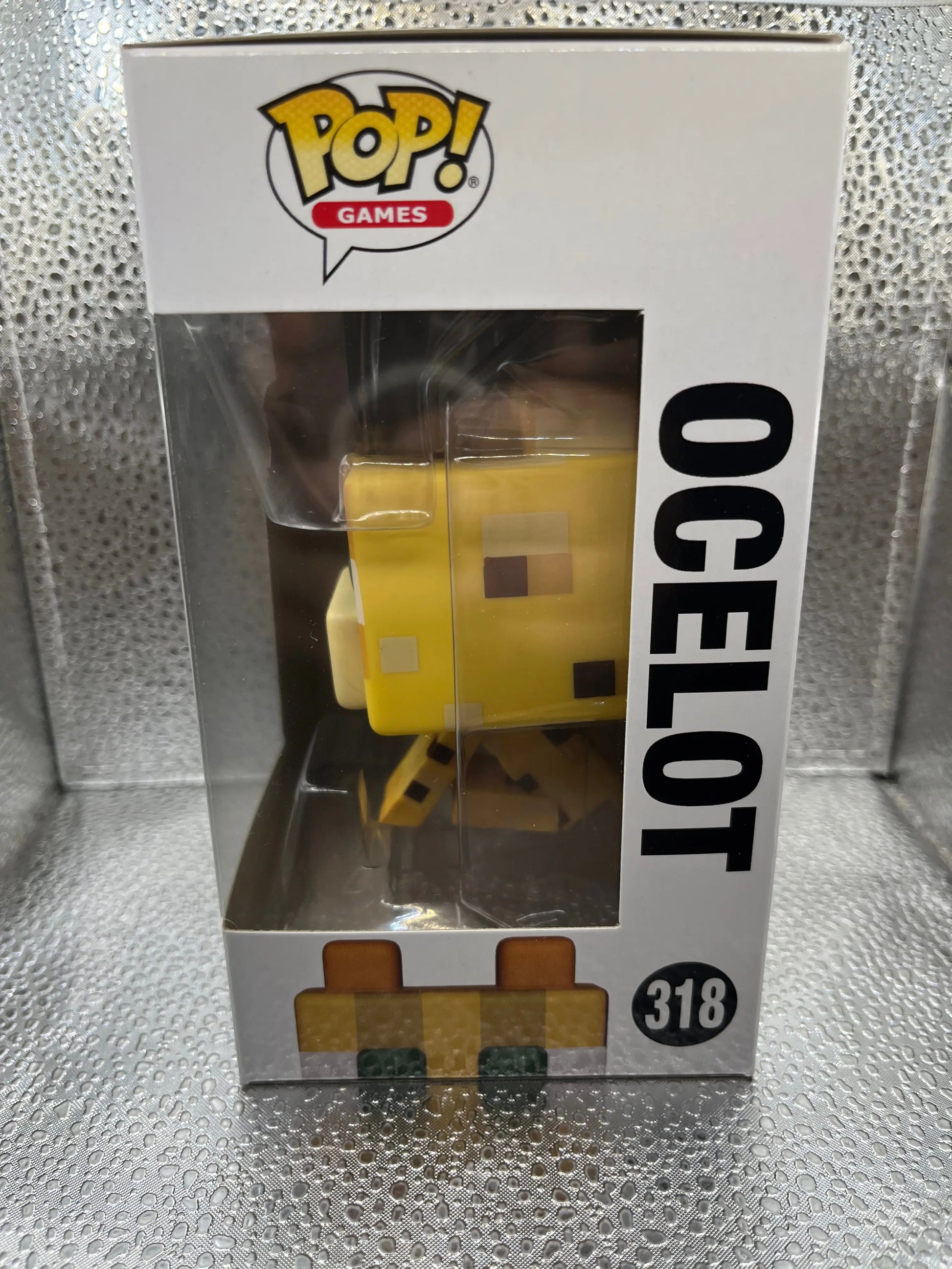 Funko POP Games - Minecraft - Ocelot #318 FRENLY BRICKS - Open 7 Days