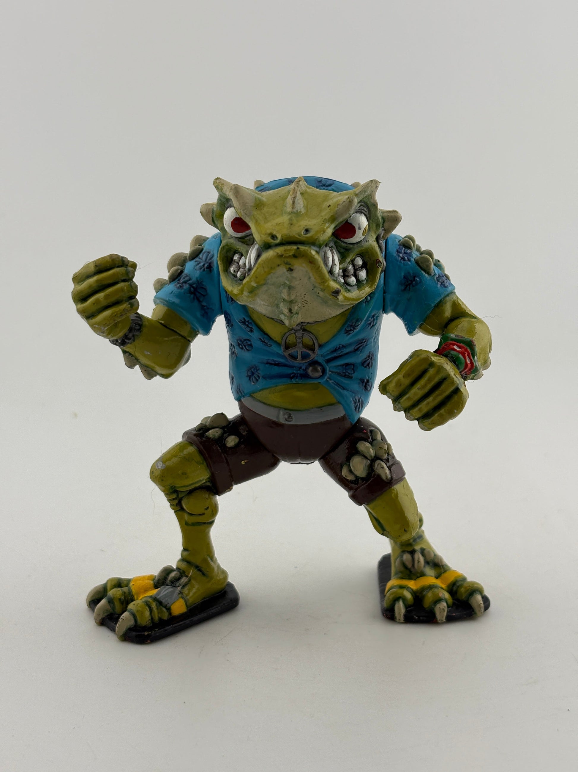 1990 Vintage Teenage Mutant Ninja Turtles TMNT Napoleon Bonafrog Custom FRENLY BRICKS - Open 7 Days