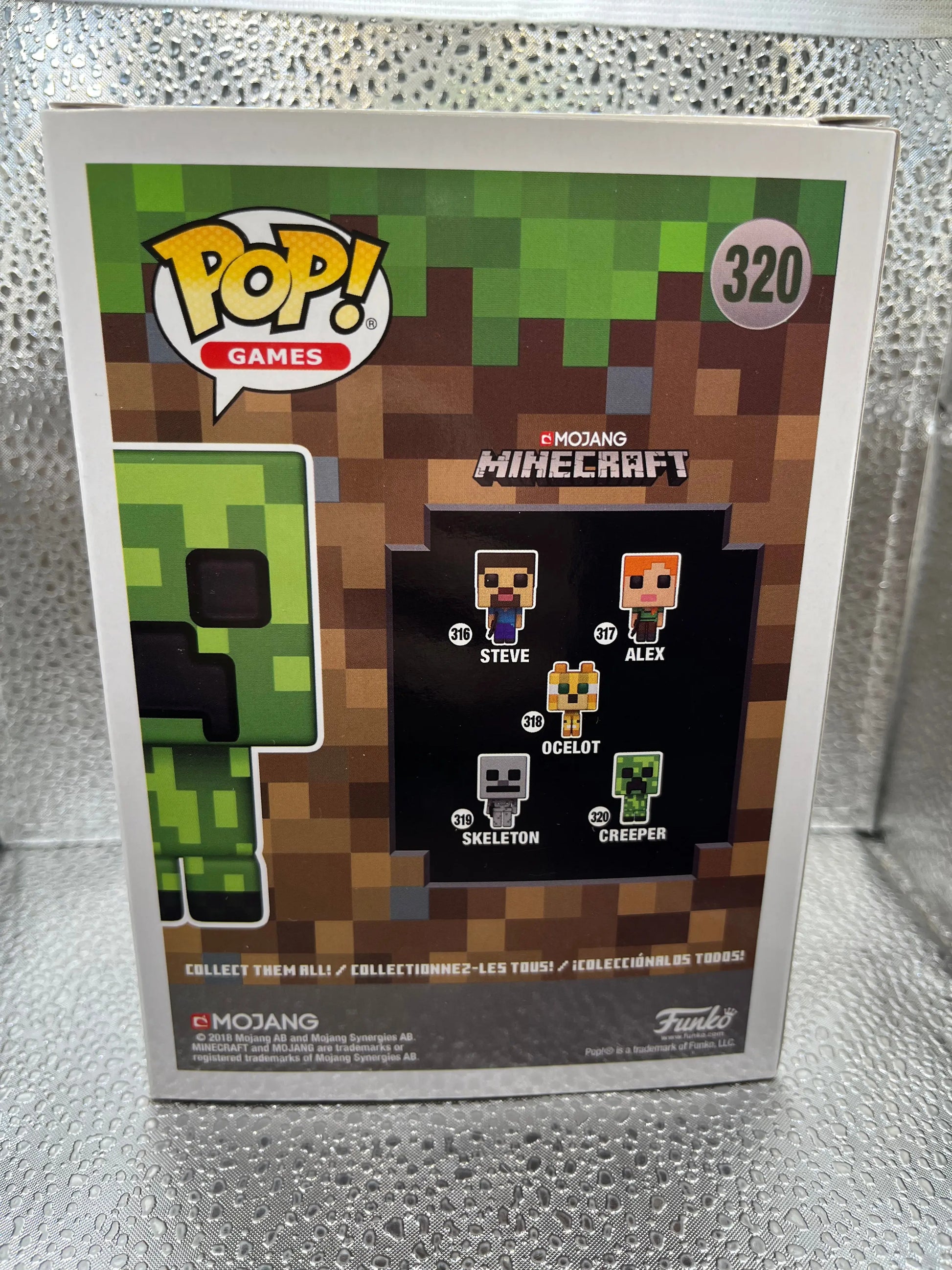 Funko POP Games - Minecraft - Creeper #320 FRENLY BRICKS - Open 7 Days