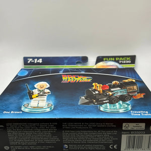 Lego Dimensions Fun Pack 71230 Back to the Future Doc Brown New & Sealed FRENLY BRICKS - Open 7 Days