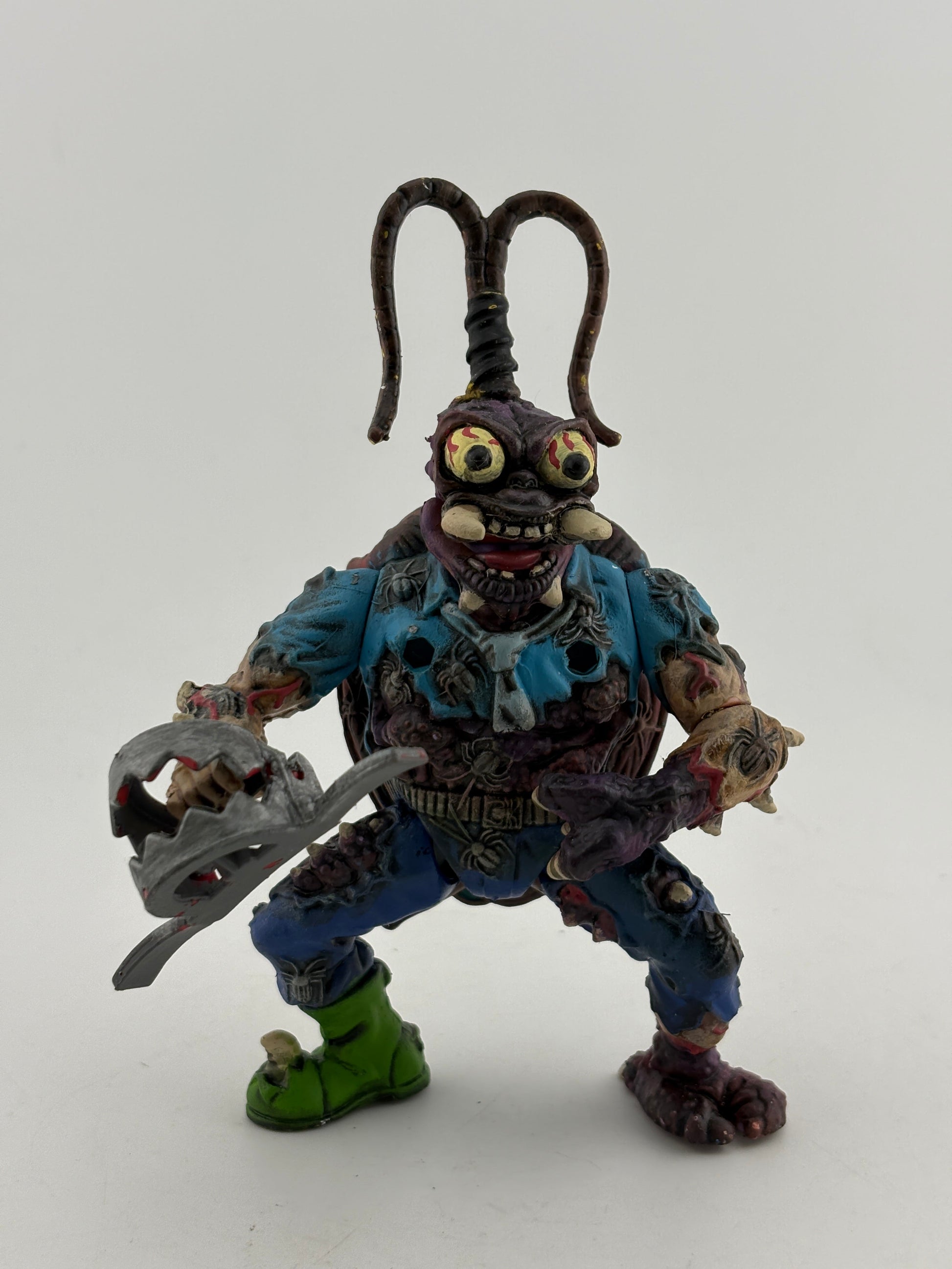 1990 Playmates Teenage Mutant Ninja Turtles Scumbug Action Figures Custom FRENLY BRICKS - Open 7 Days