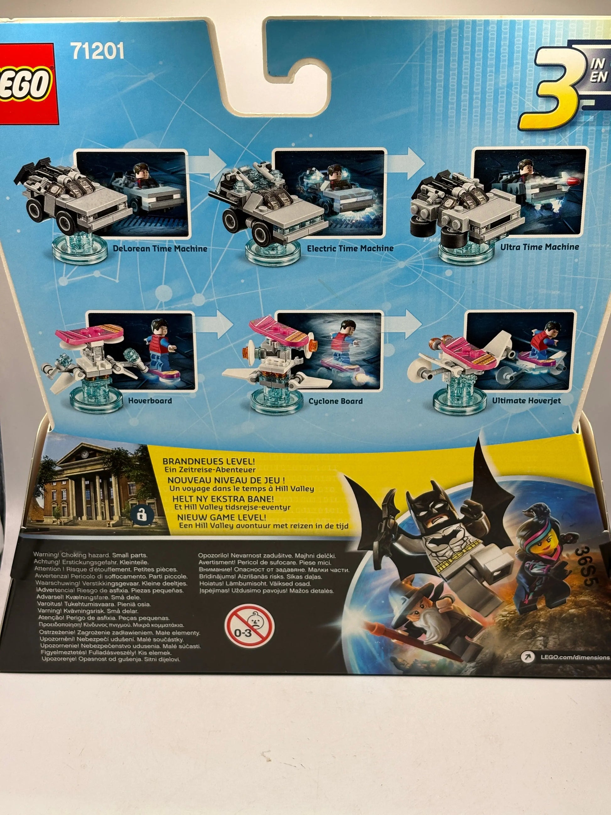 Lego Dimensions Level Pack 71201 Back to the Future Marty Mcfly New & Sealed FRENLY BRICKS - Open 7 Days