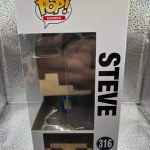 Funko POP Games - Minecraft - Steve #316 FRENLY BRICKS - Open 7 Days