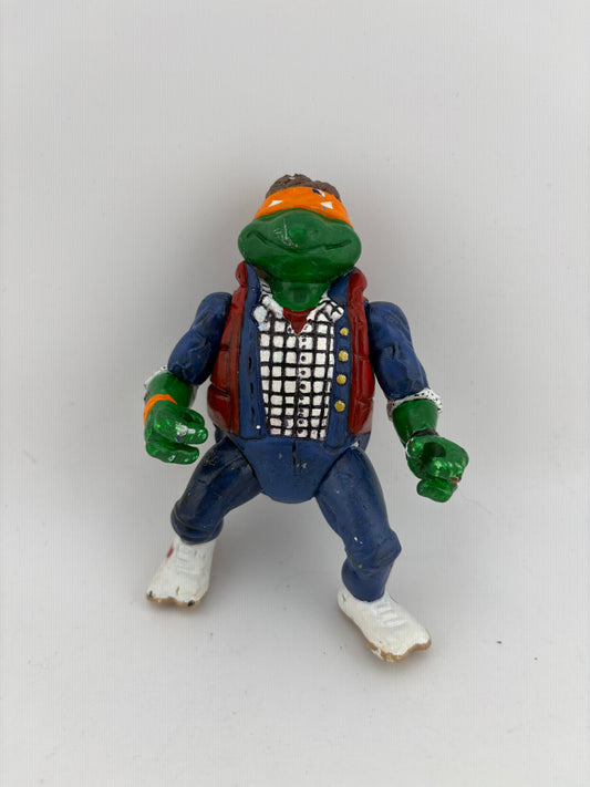 1990’s Vintage TMNT Michelangelo / Marty Mcfly Custom Action Figure FRENLY BRICKS - Open 7 Days