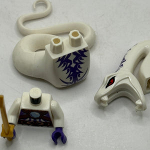 Lego Ninjago White Snake Pythor Minifigure 70750 2015 - Excellent Condition FRENLY BRICKS - Open 7 Days