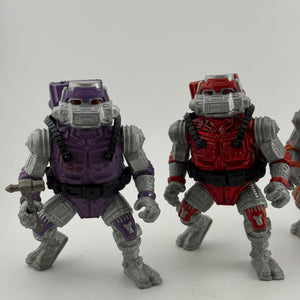 1989 Metalhead TMNT Figures CUSTOM x 4 All Turtles Lot LOOSE FRENLY BRICKS - Open 7 Days