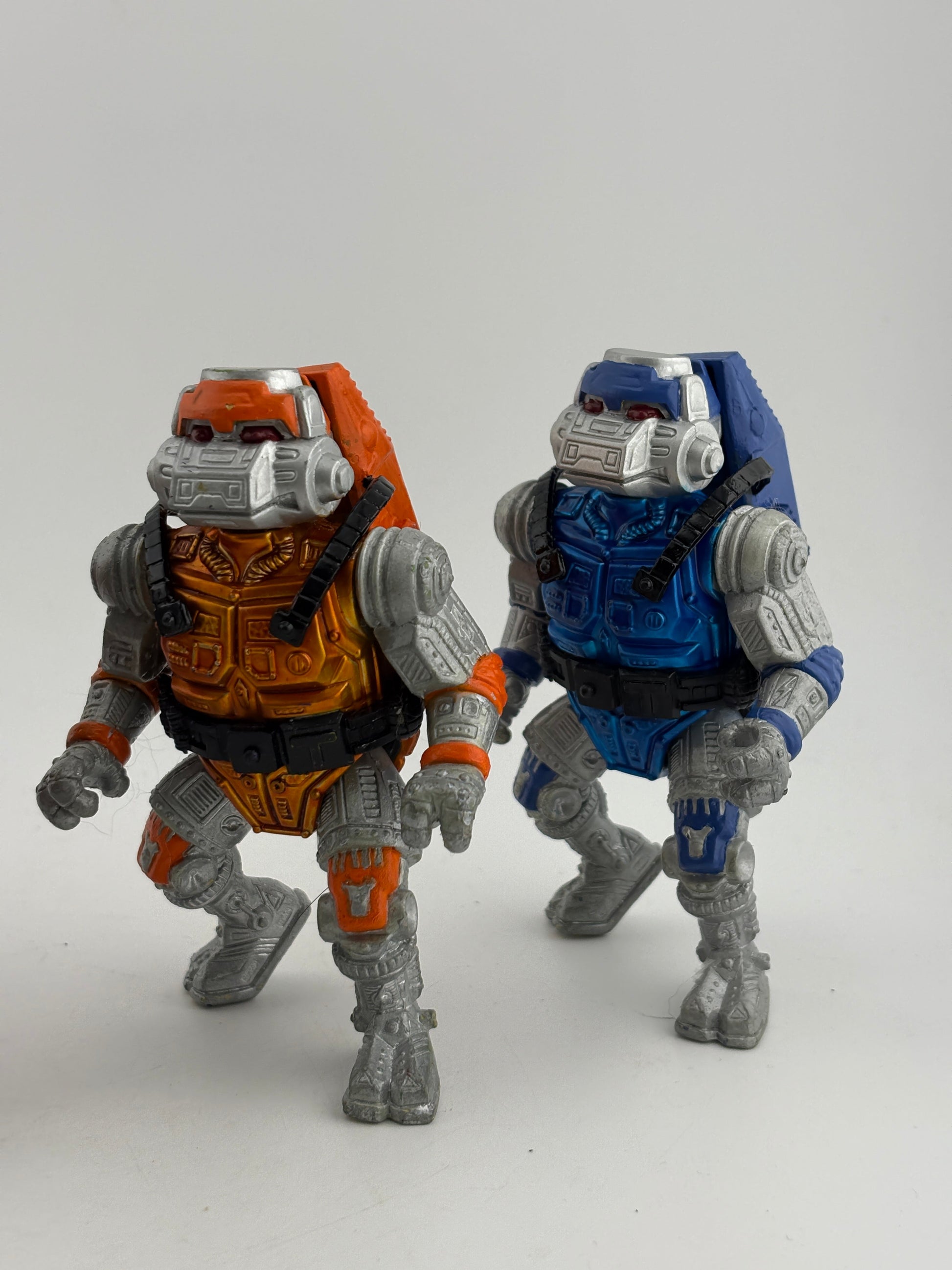 1989 Metalhead TMNT Figures CUSTOM x 4 All Turtles Lot LOOSE FRENLY BRICKS - Open 7 Days