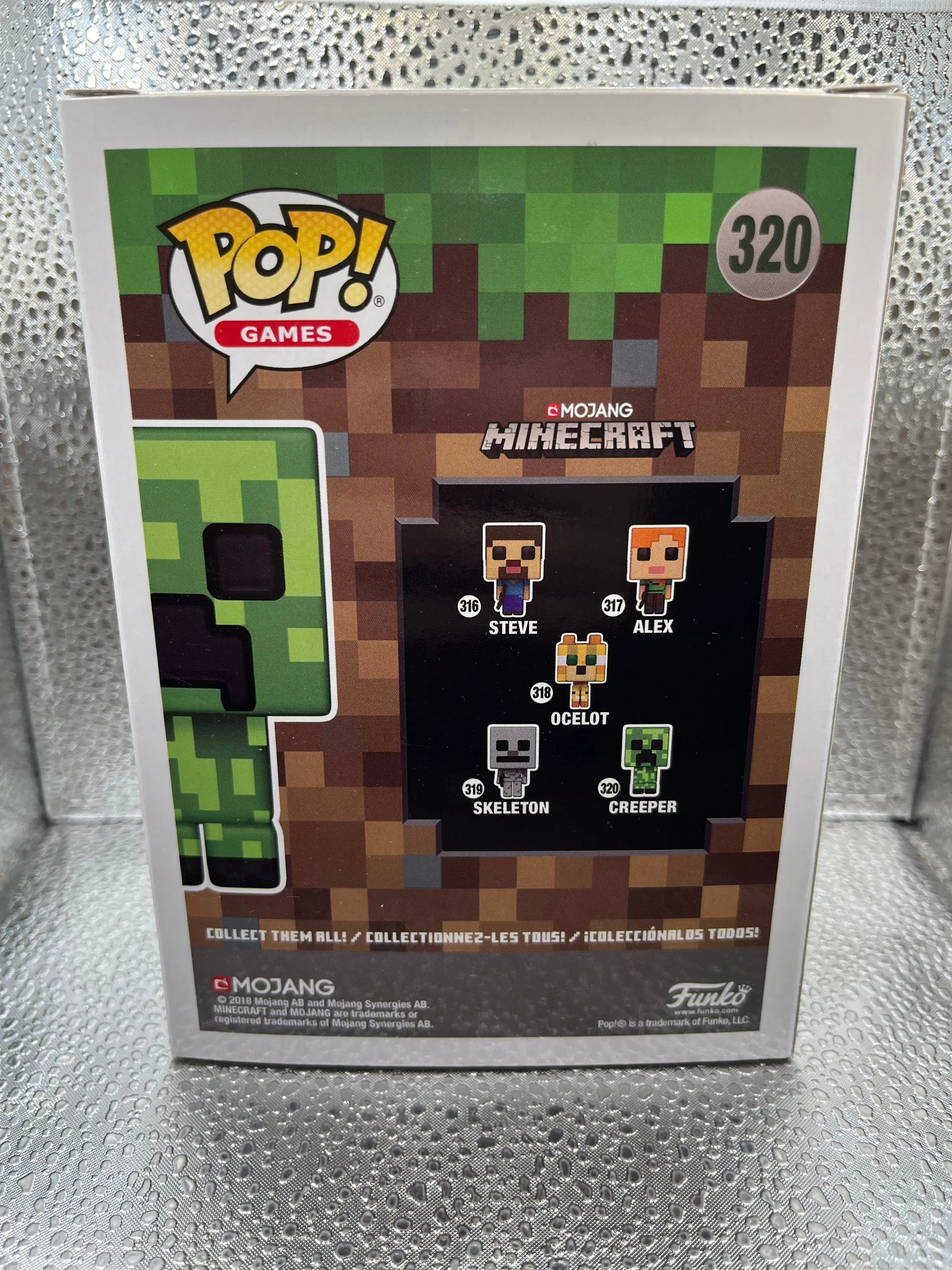 Funko POP Games - Minecraft - Creeper (Glow in the Dark) #320 FRENLY BRICKS - Open 7 Days