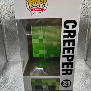 Funko POP Games - Minecraft - Creeper (Glow in the Dark) #320 FRENLY BRICKS - Open 7 Days