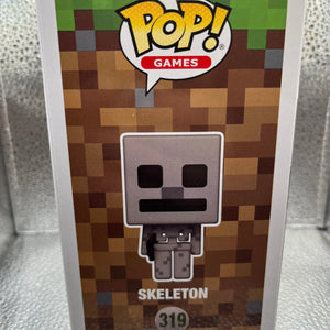 Funko POP Games - Minecraft - Skeleton #319 FRENLY BRICKS - Open 7 Days